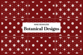 Nine Seamless Botanical Designs - Viki SisnettePattern