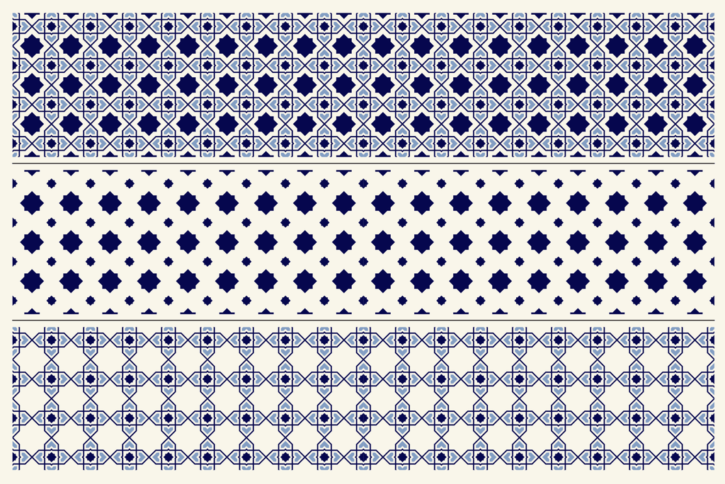 Thirteen Seamless Modern Geometric Atelier Patterns - Viki SisnettePattern